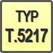 Piktogram - Typ: T.5217